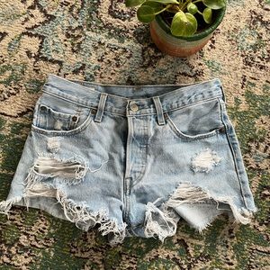 Levi’s 501 denim shorts